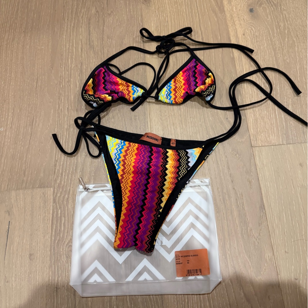 Missoni Multicolor Zigzag Bikini